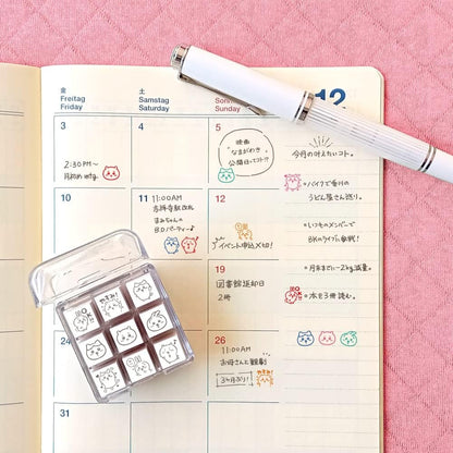 Beverly Chiikawa Journal Stamp Set