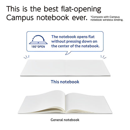 Kokuyo Campus Flat Pleasant Notebook - B5