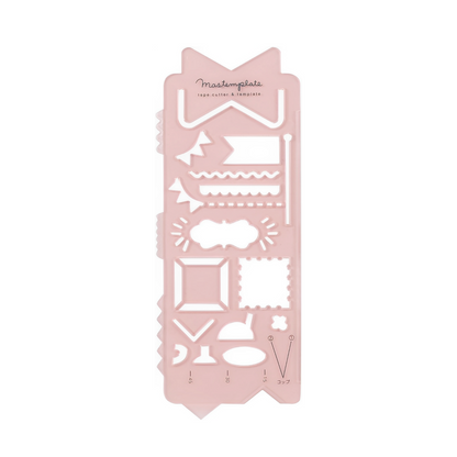 Kutsuwa Mastemplate Tape Cutter and Template Ruler