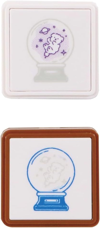 Kutsuwa Hancoco Two-layered Stamp - Square