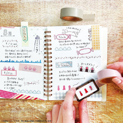 Kutsuwa Hancoco Two-layered Stamp - Long