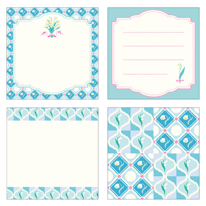 Green Flash Lily Notepad