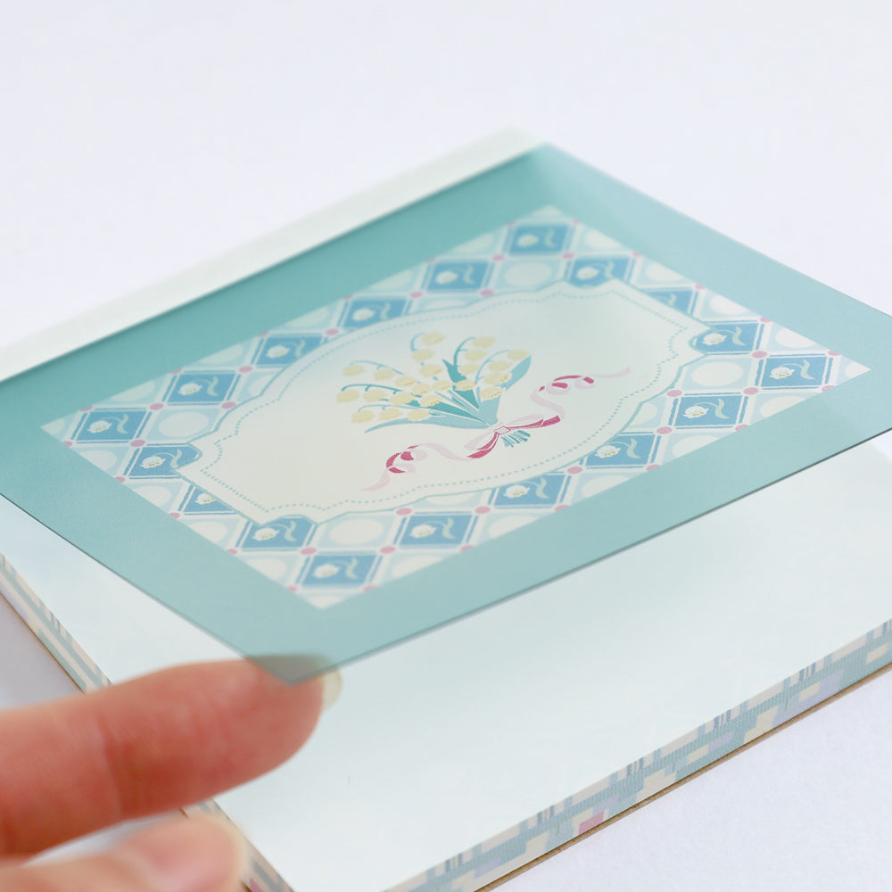 Green Flash Lily Notepad