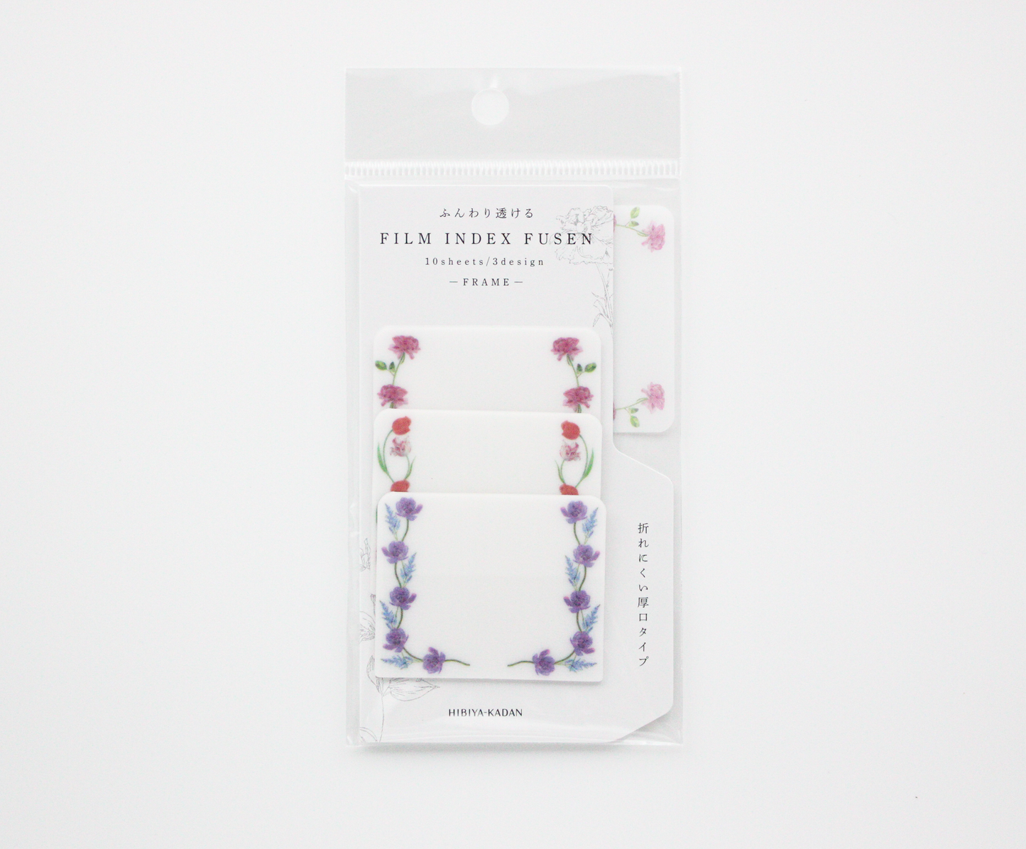 Isshoni Transparent Multi-Purpose Sticky Notes