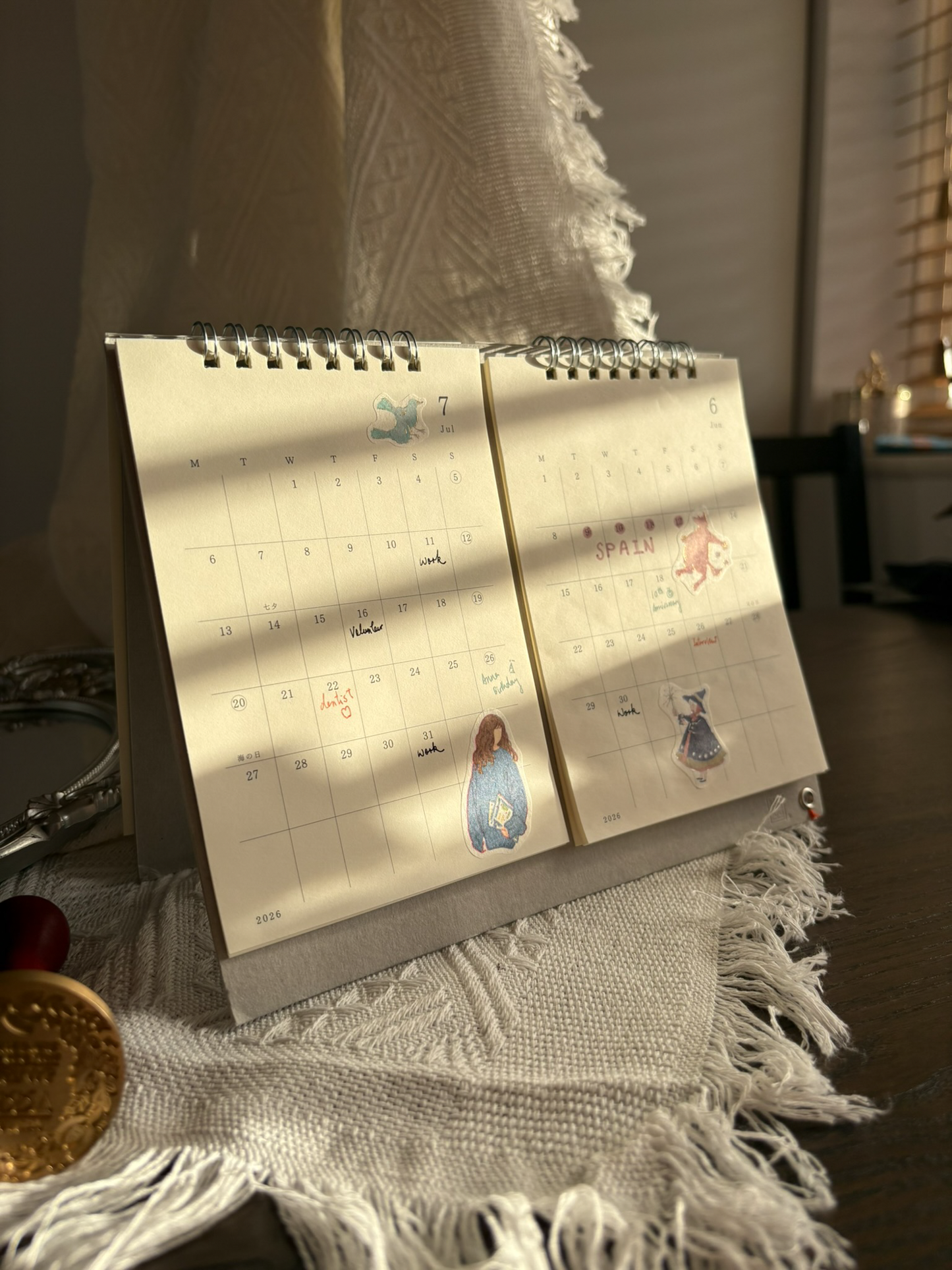 Midori MD Calendar Twin 2026