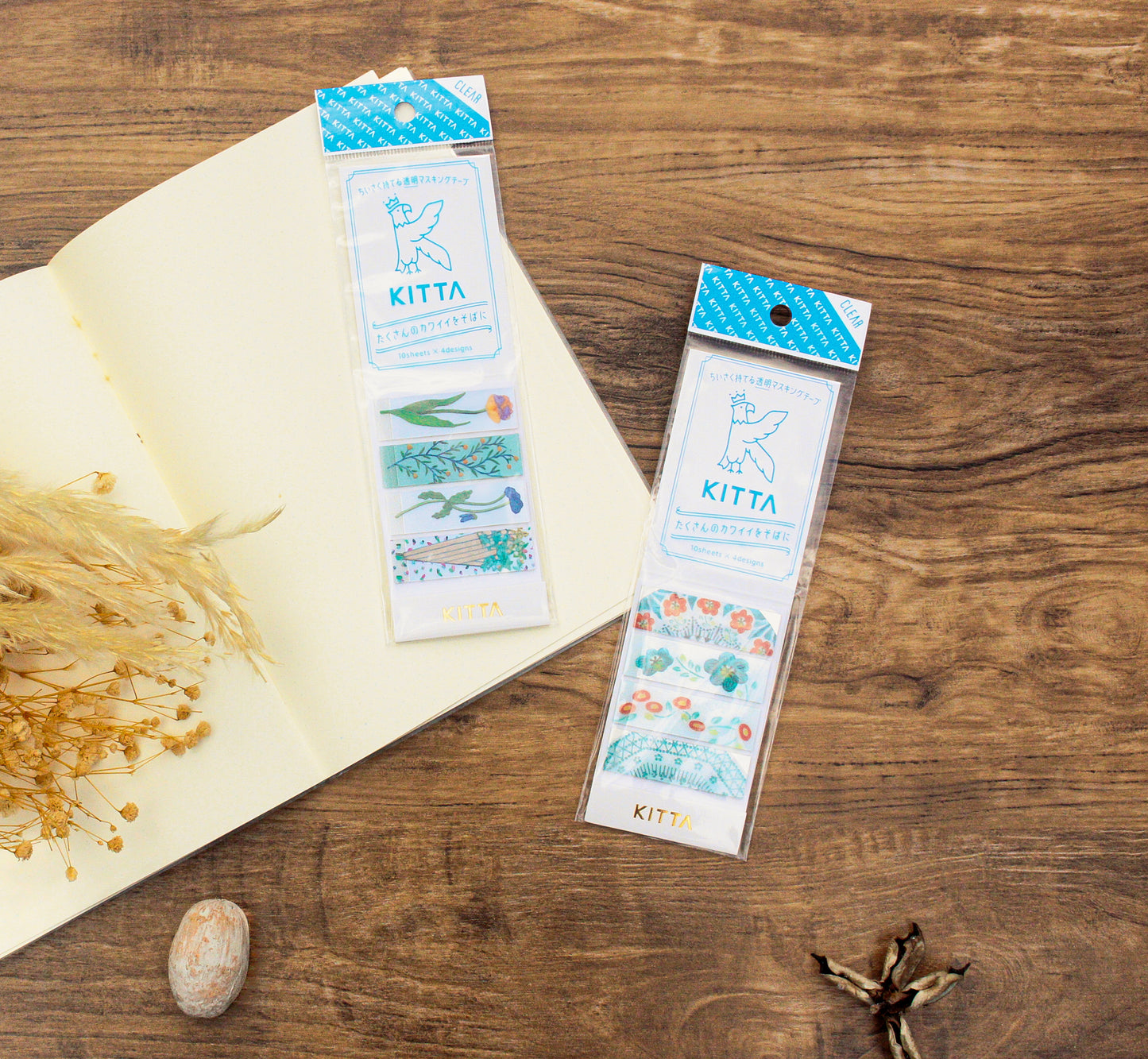 KITTA Clear Glass 2 Transparent Tape