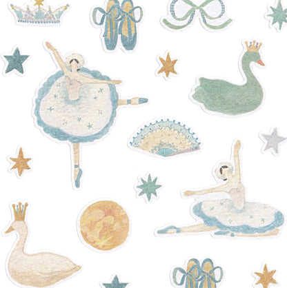 Active Cooperation Swan Stickers