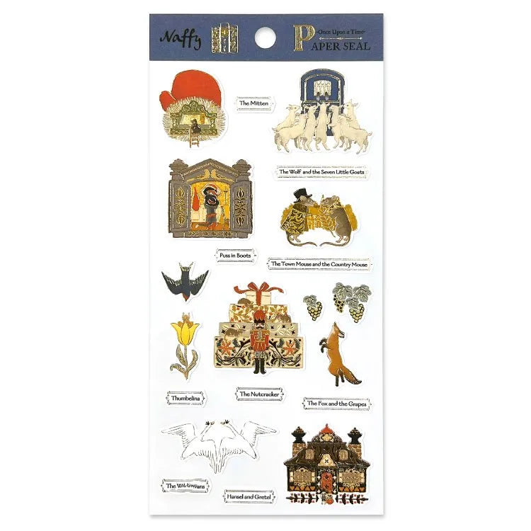 Active Corporation Naffy Gold-Seal Stickers
