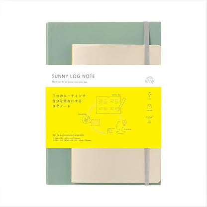 Iroha Sunny Log Note - A5