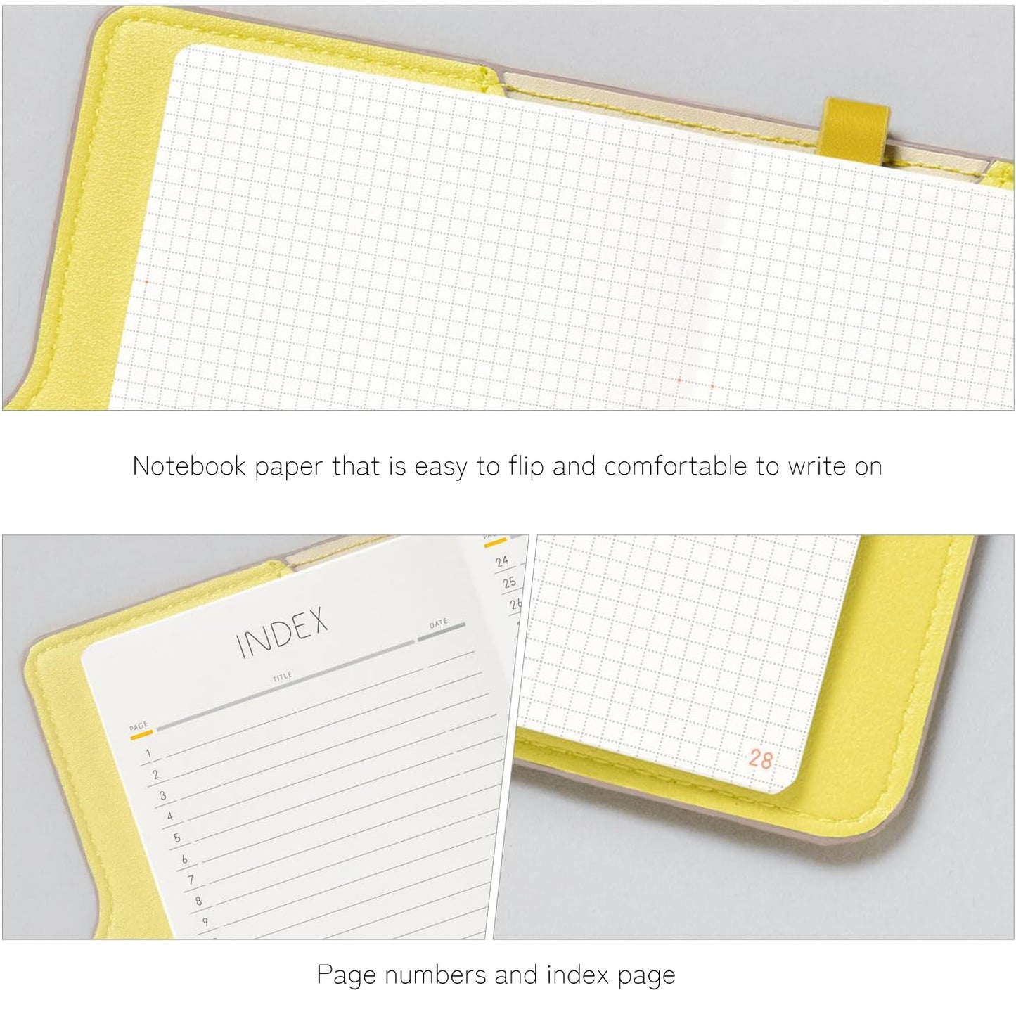 Iroha Sunny  Notebook Refills - A6 Plain