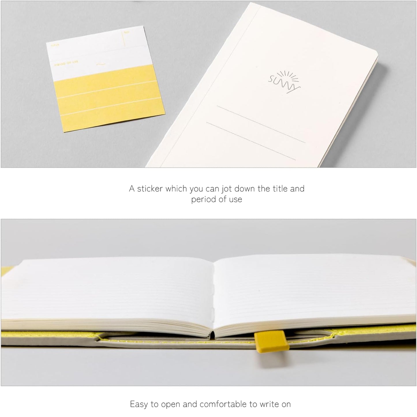 Iroha Sunny  Notebook Refills - A6 Plain