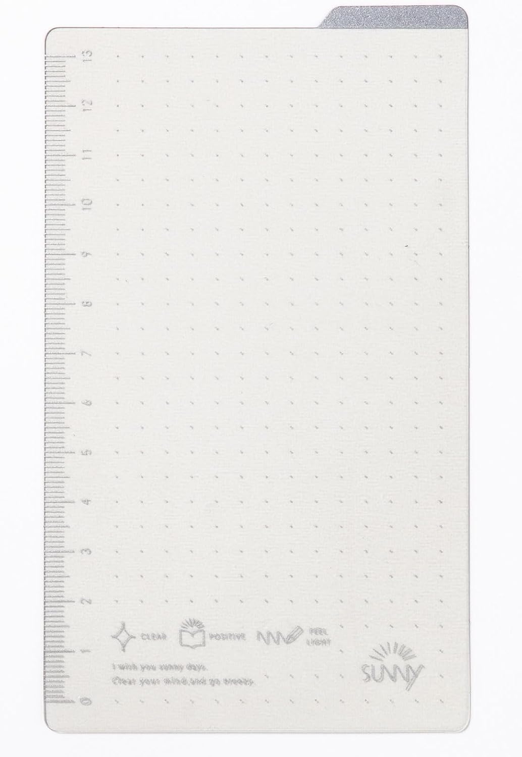 Iroha Sunny Notebook Ruler