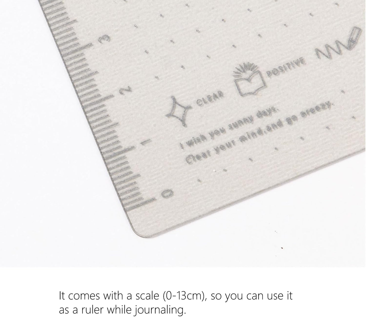 Iroha Sunny Notebook Ruler