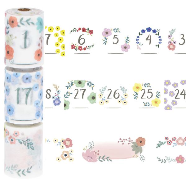 Mark's Inc Maste Calendar Writable with Water Ink Pen MT Tape