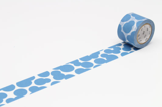 MT Artist Series Mina Perhonen Soda Water Blue Washi Tape