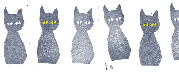 MT Artist Series Mina Perhonen Black Cat Washi Tape