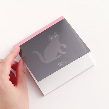 Green Flash Black Cat Notepad