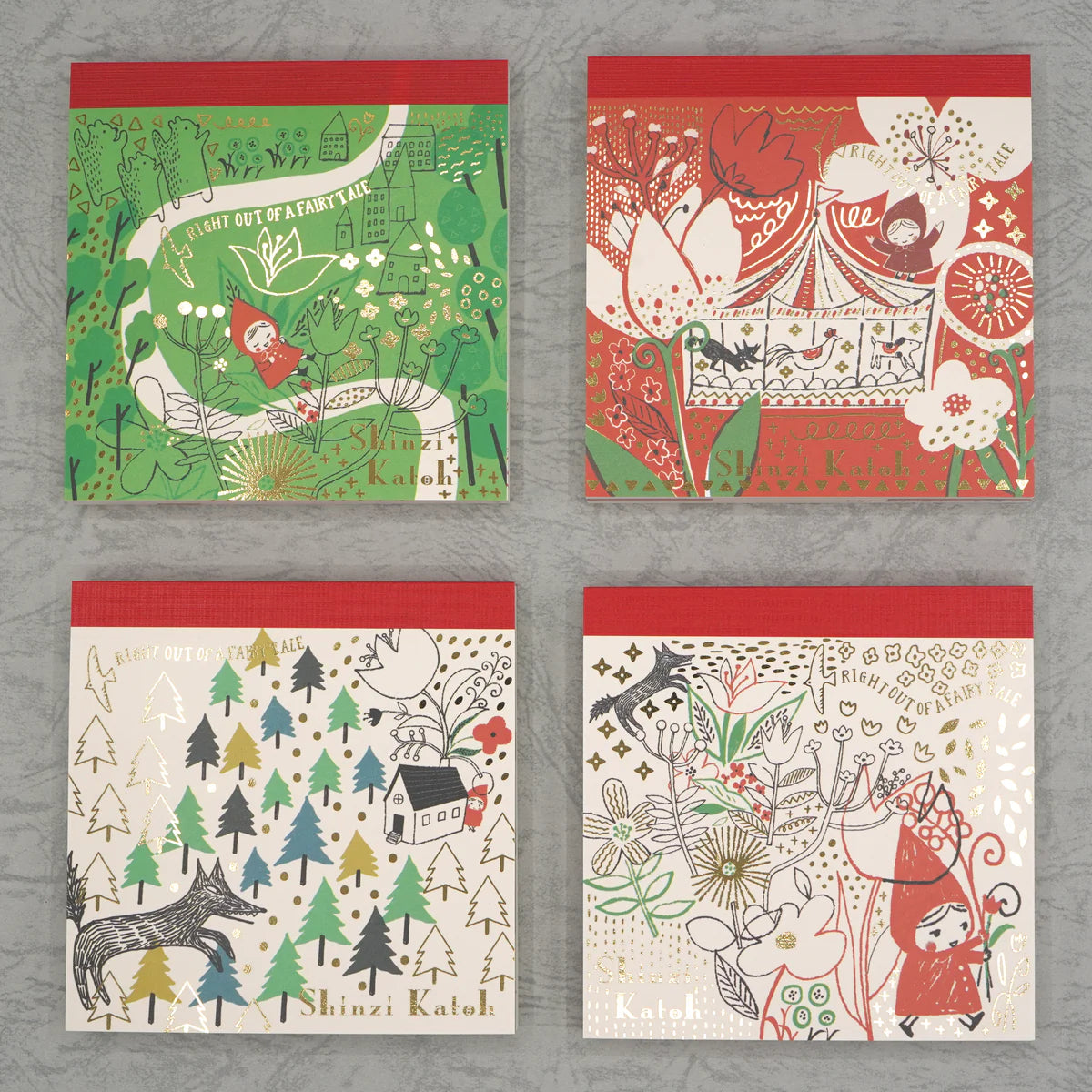 Kinose Little Riding Red Hood Notepad