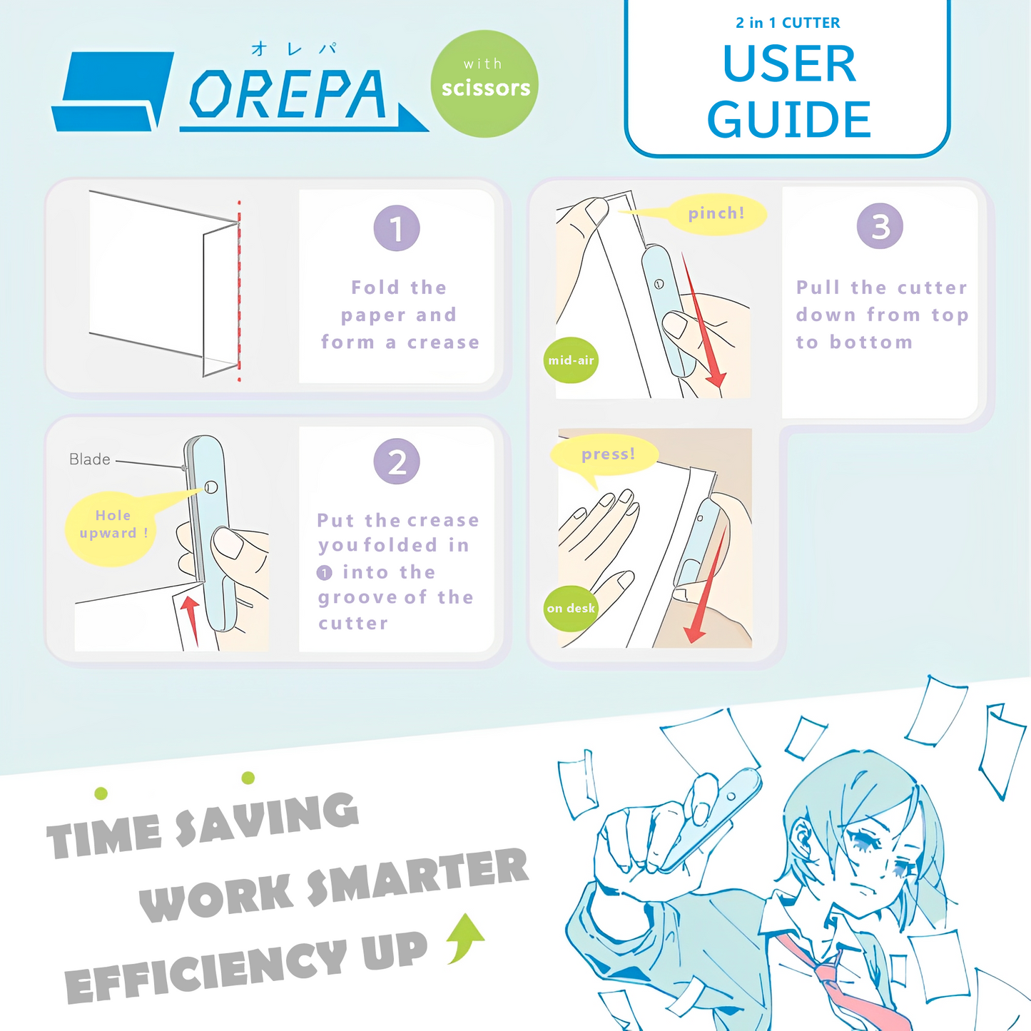 Sonic Orepa 2 in 1 Cutter