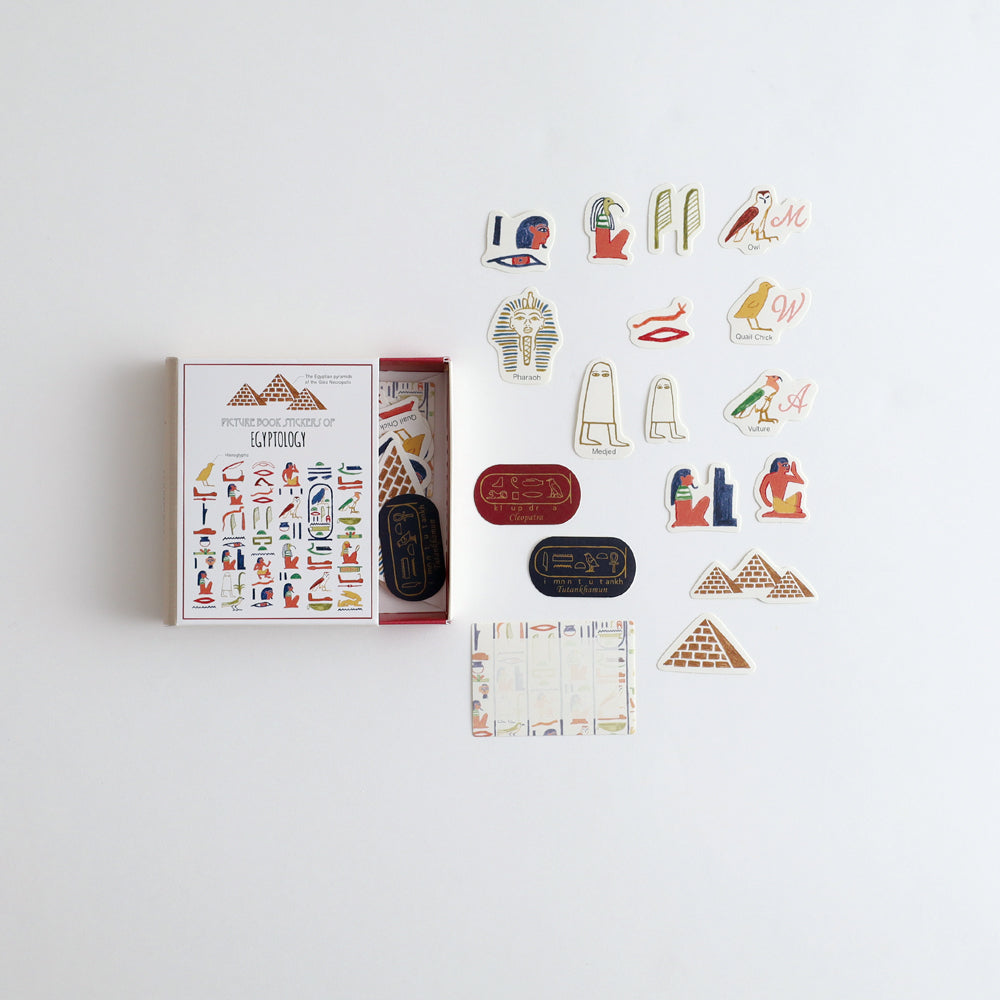 Green Flash Picture Book Stickers Egyptology