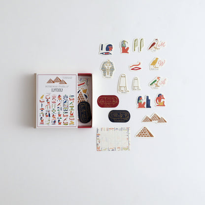 Green Flash Picture Book Stickers Egyptology