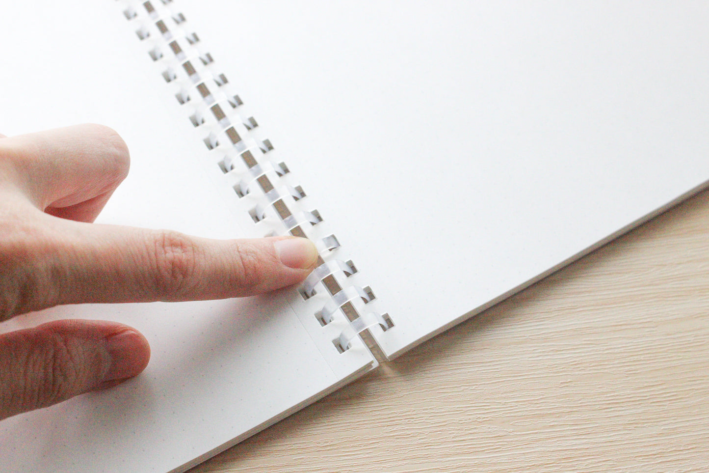 Kokuyo Soft Ring Clear Dot Grid Notebook - A5