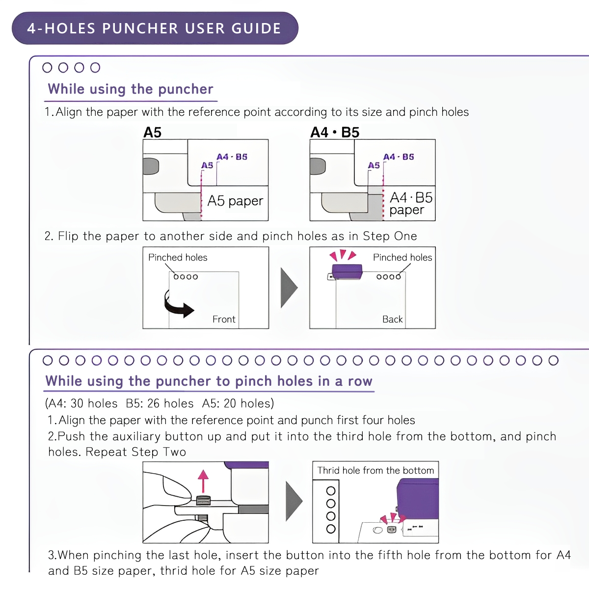 King Jim Tefrenu Binder - B5