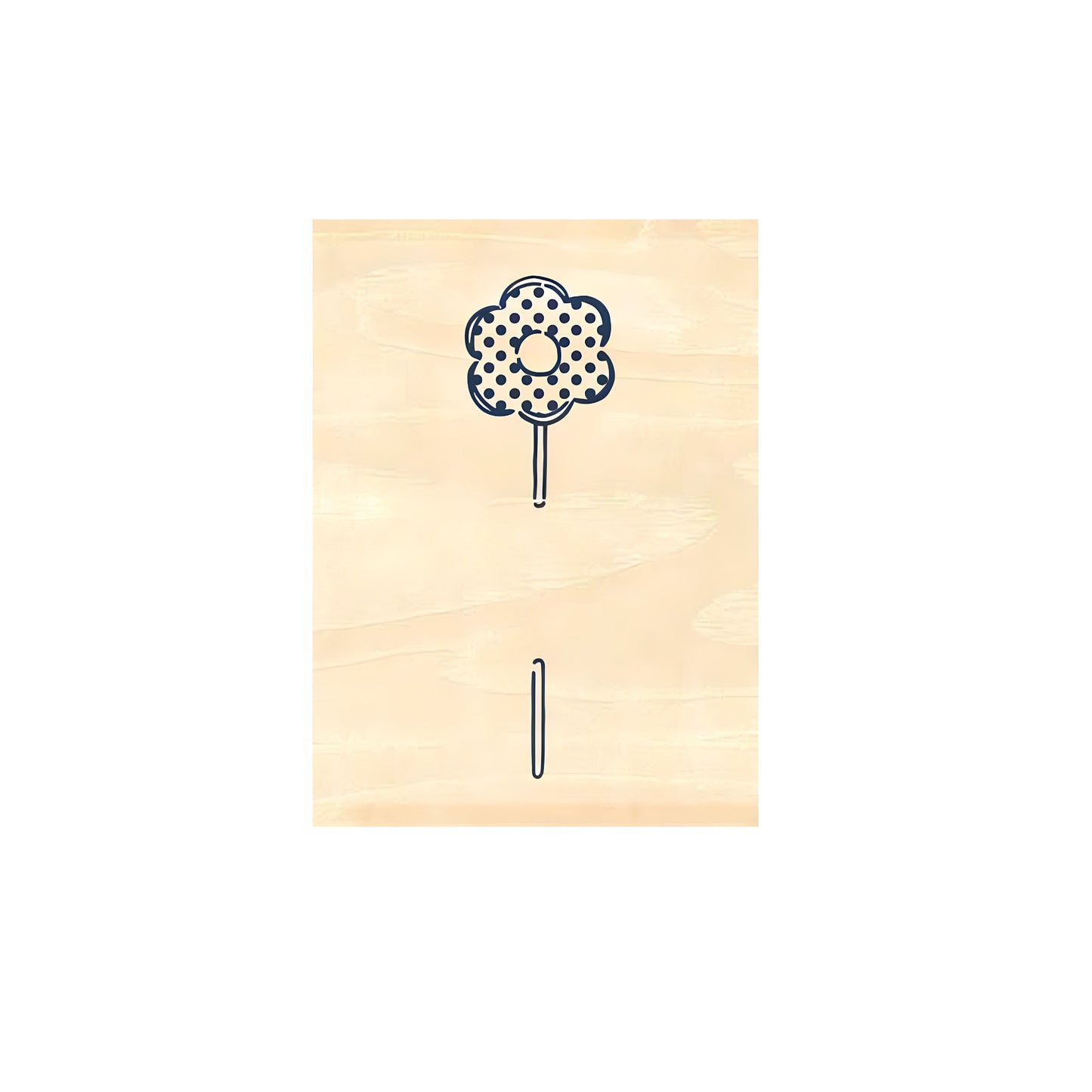 Beverly Flower Pin Stamp