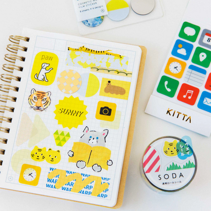 KITTA Theme Pre-Cut Washi Tape