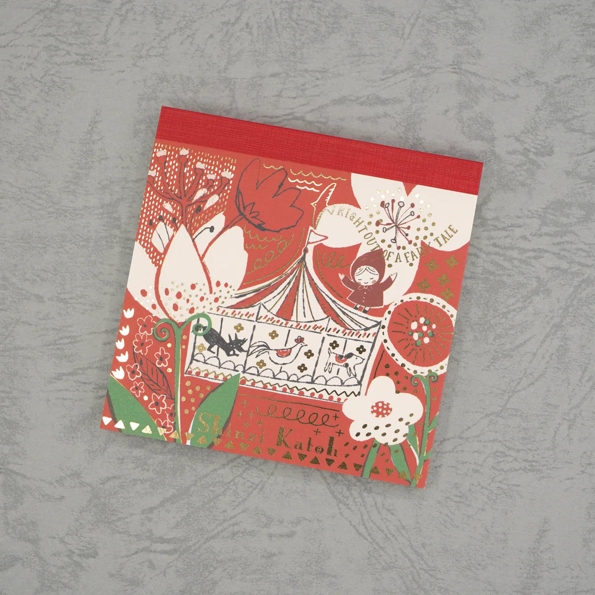 Kinose Little Riding Red Hood Notepad