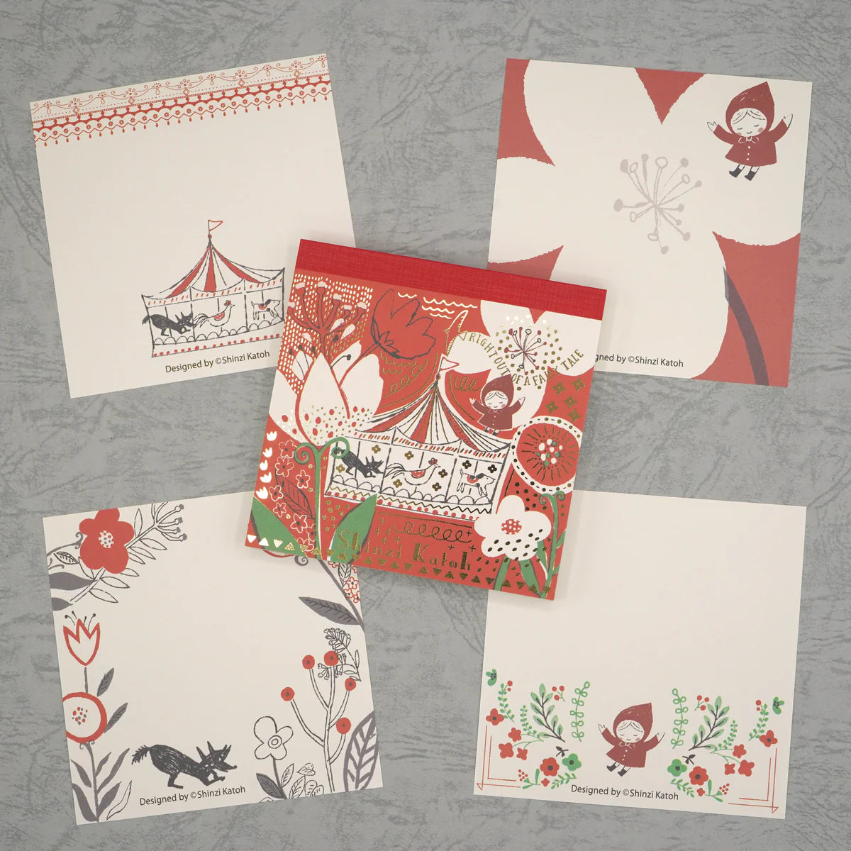 Kinose Little Riding Red Hood Notepad