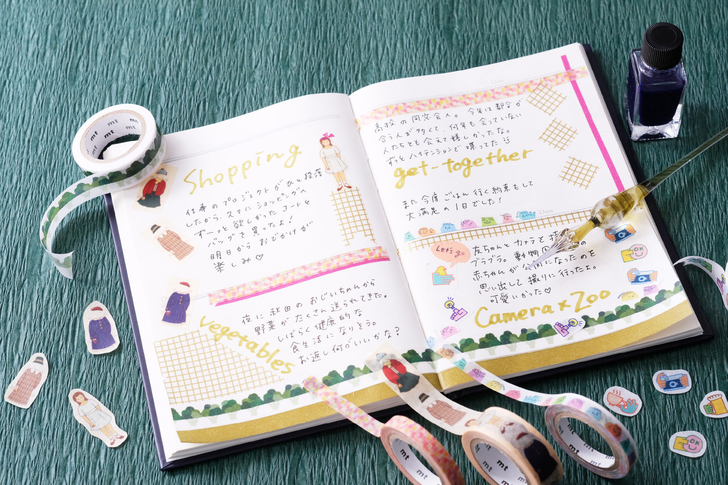 MT Ex Broccoli Washi Tape