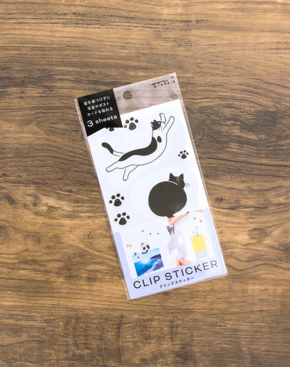 Midori Clip Sticker Cat