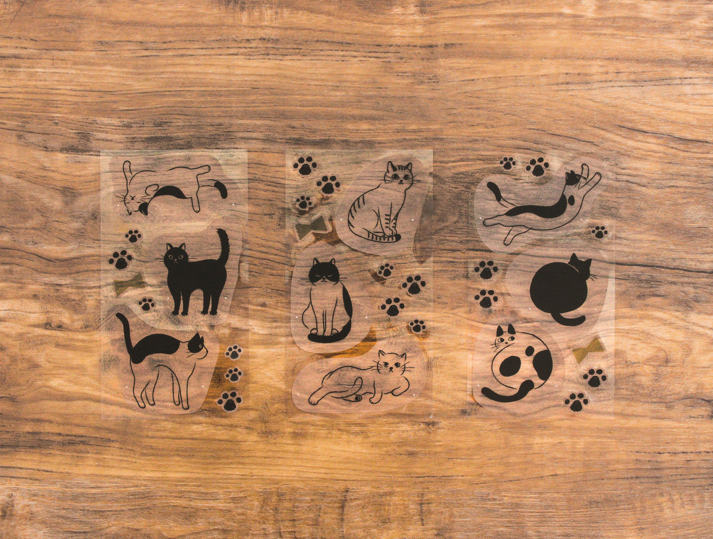 Midori Clip Sticker Cat