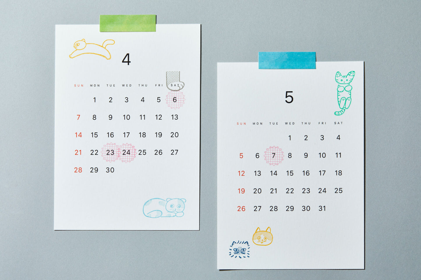 Hitotoki Ice Stamps - Set of 6