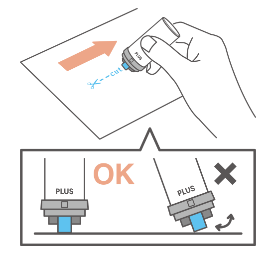 Plus Deco Roll Stamp