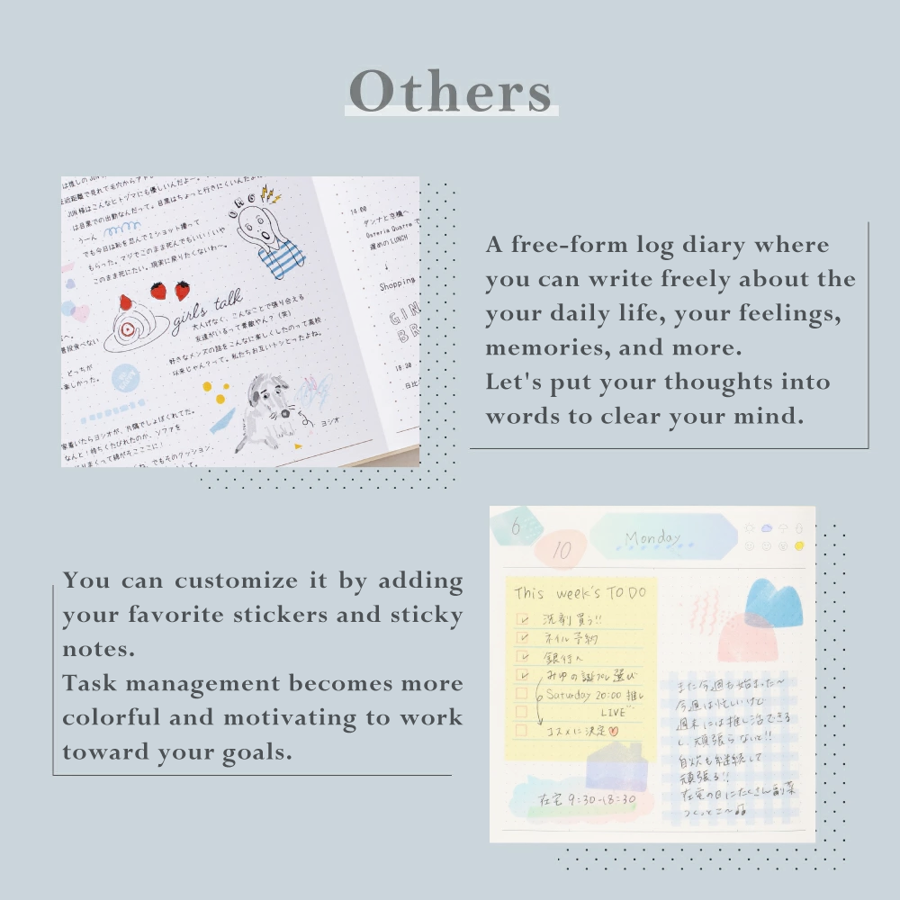 Mark's Inc B6 Undated Weekly Journal