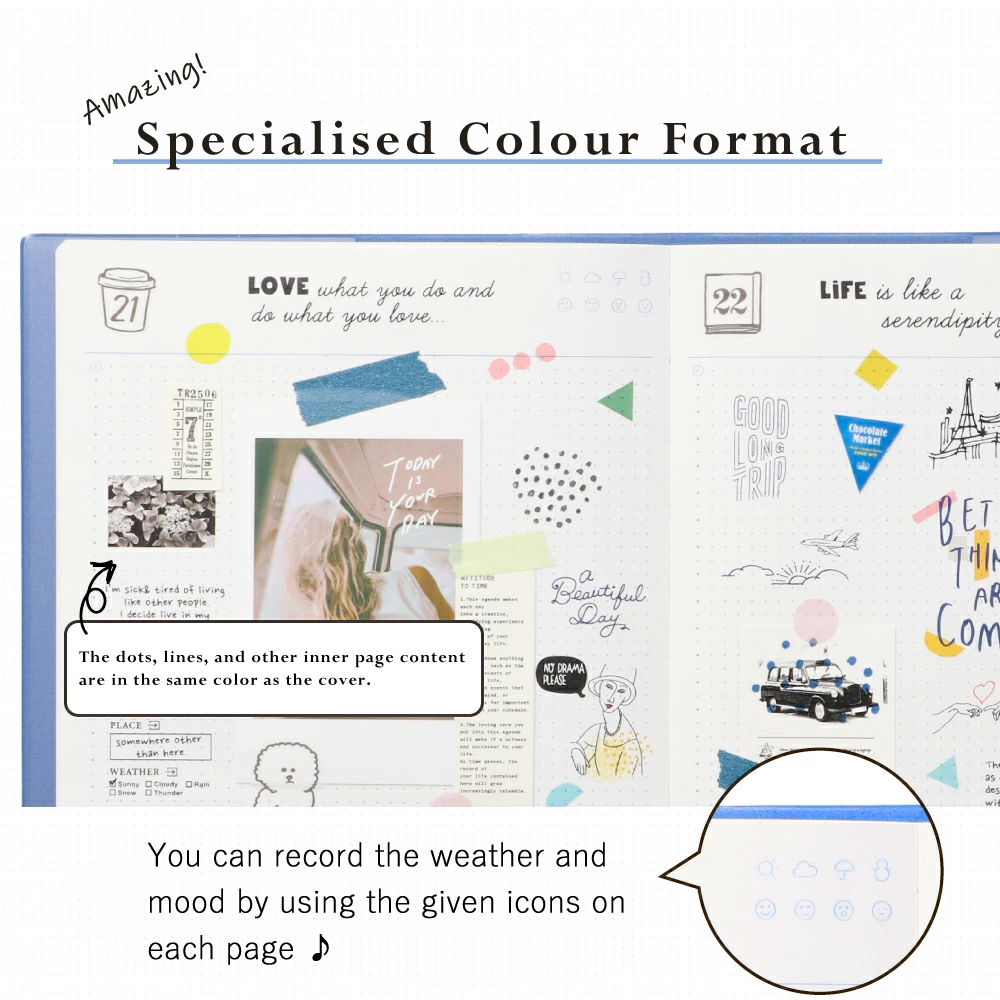 Mark's Inc B6 Undated Weekly Journal