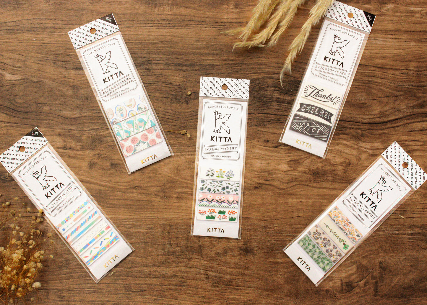 KITTA Cat Pre-Cut Washi Tape