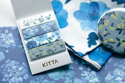 KITTA Flower 6 Pre-Cut Washi Tape