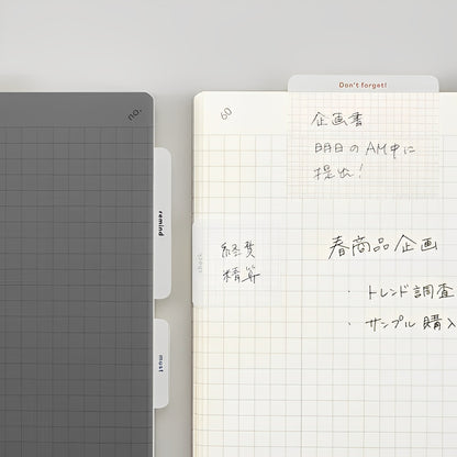 Isshoni Transparent Multi-Purpose Sticky Notes