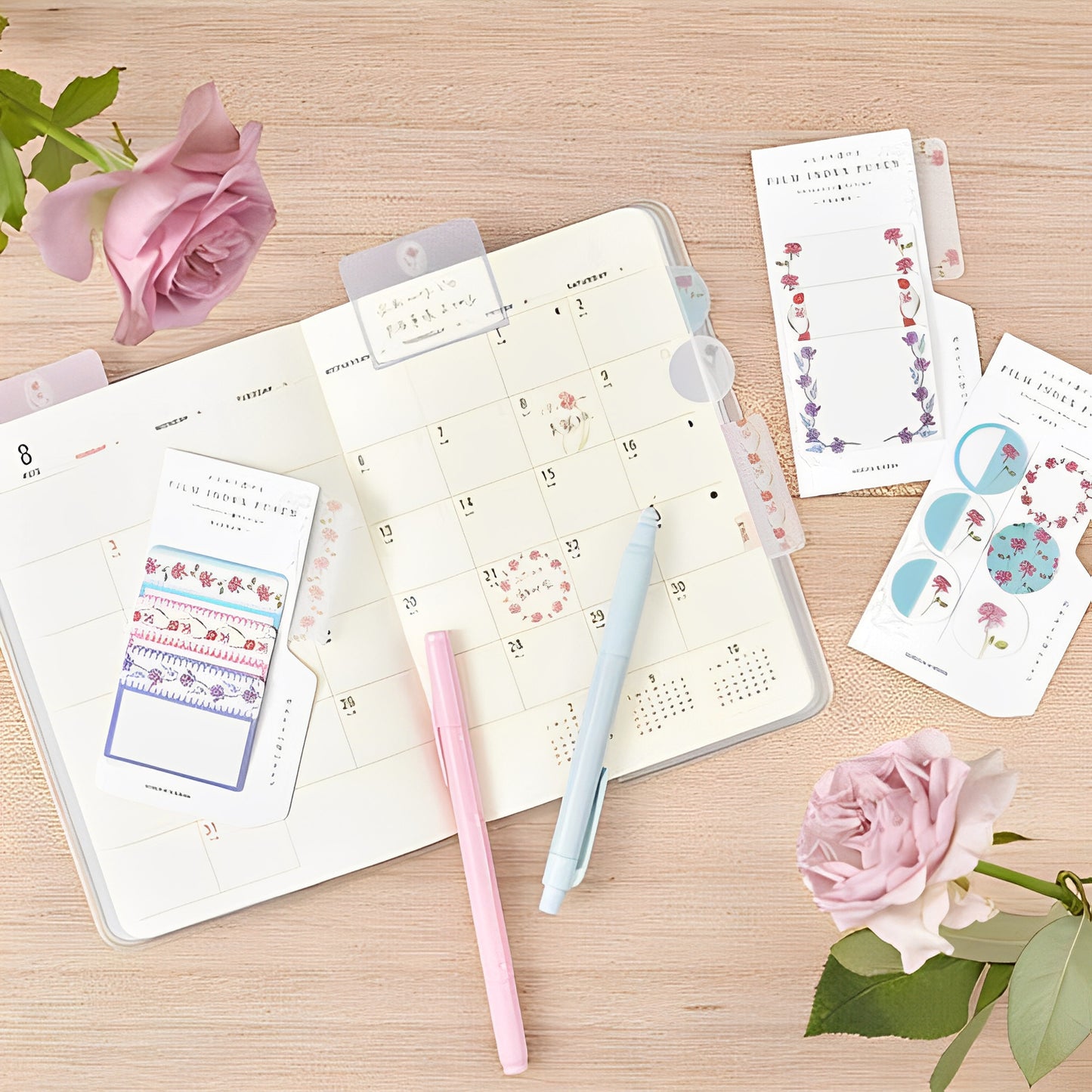 Isshoni Transparent Multi-Purpose Sticky Notes