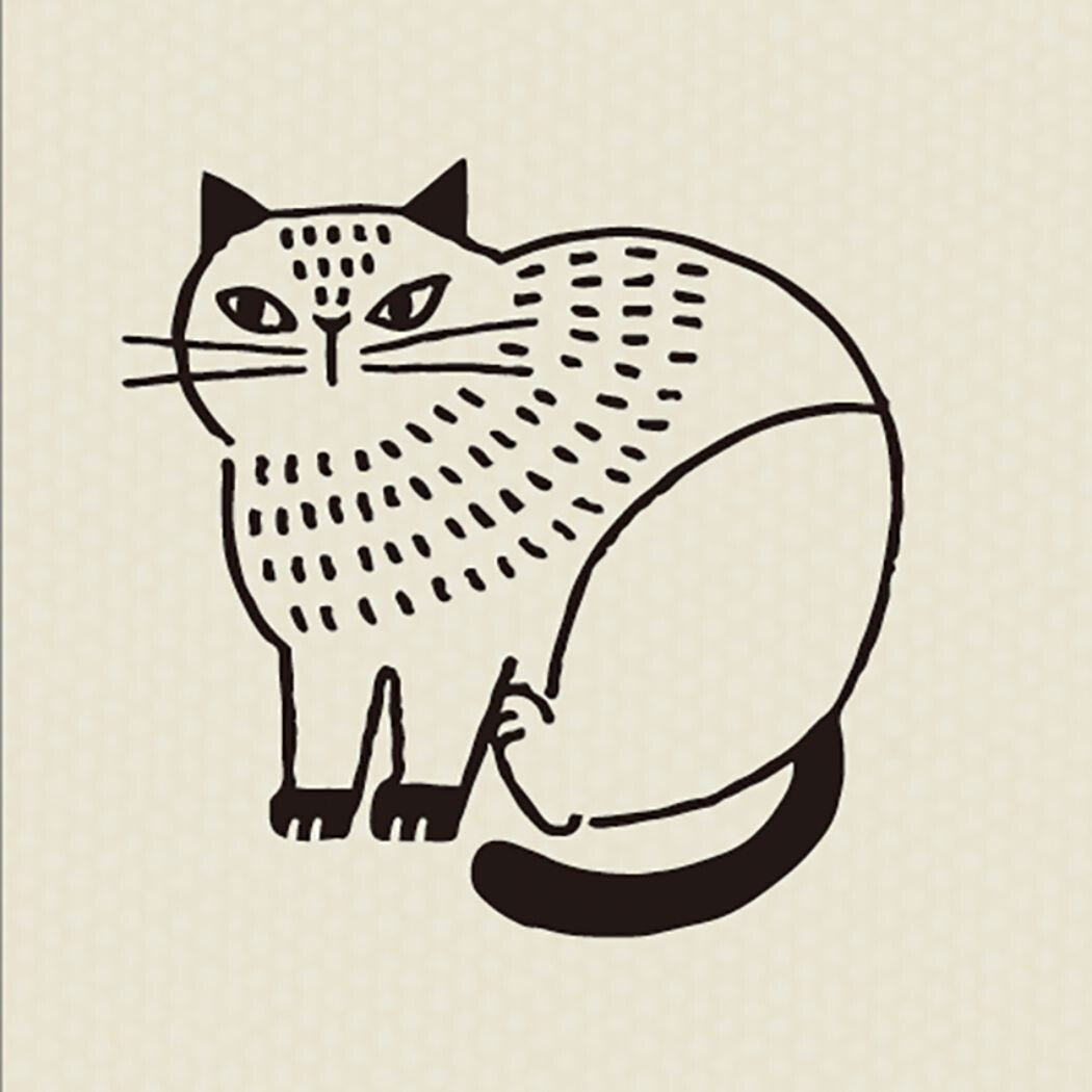 Decole Corporation Fika Cat Stamp