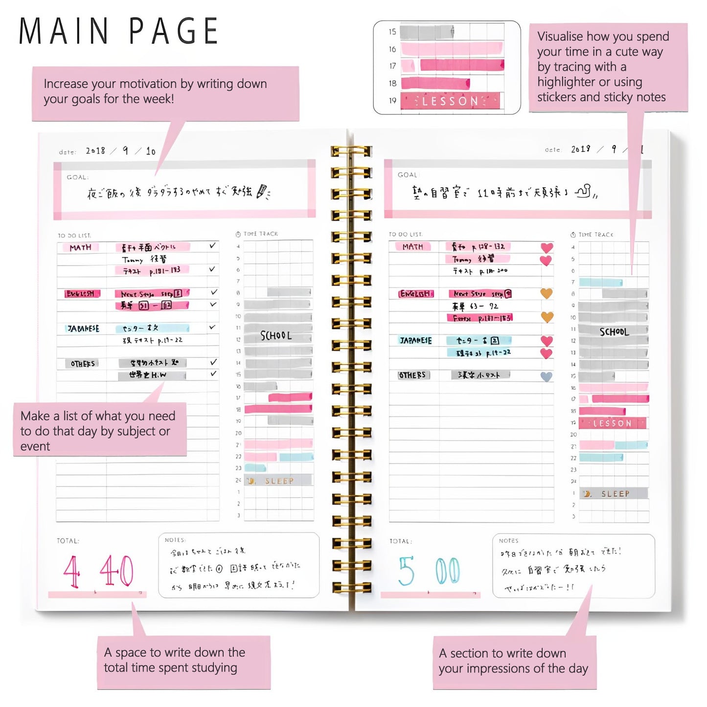 Iroha Study Planner