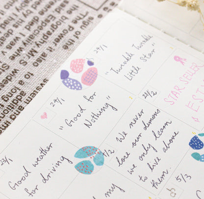 Iroha Sunny Log Note - A5