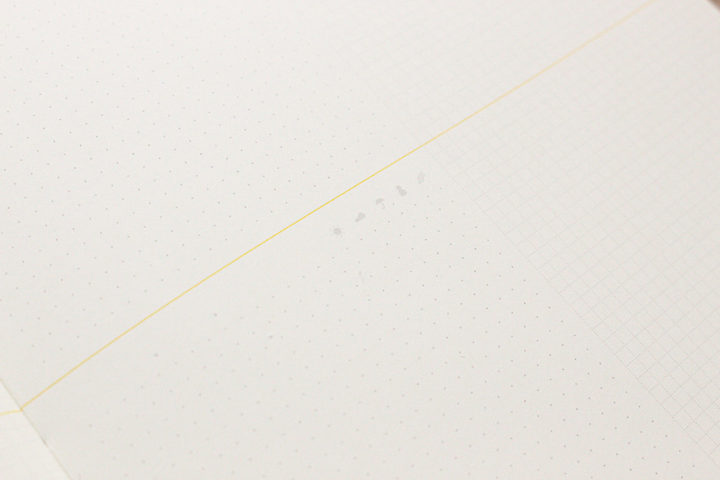 Iroha Sunny Log Note - A5